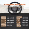GIANT PANDA Steering Wheel Cover for Subaru Forester, Car Steering