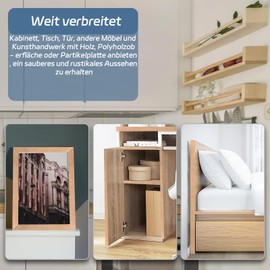 Edge Tape for Iron-On, Real Wood Veneer Edge Protection, 22 mm x 8 m