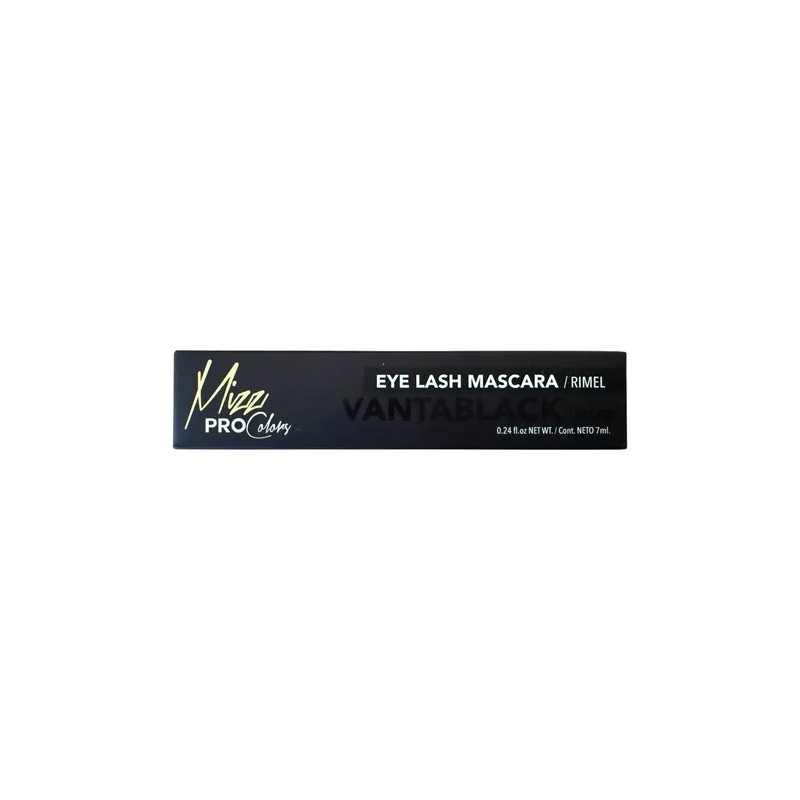 Mascara De Pestañas Vantablack Waterproof Mizz Pro Colors