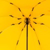 iX-brella Reverse Reverse Opening Fiberglass Pocket Umbrella with Coloured Spokes,