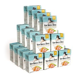 Fresh Dog Food, All Natural Complete Meal or Kibble Topper, Shelf Stable Premade Wet Recipe with Added Vitamins & Minerals for Picky Eaters Puppies Seniors (Chicken 30 x 8.75oz Cartons)