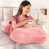 BATTOP Pregnancy Pillow for Sleeping,Body Maternity Pillow with Cooling Cover,Support