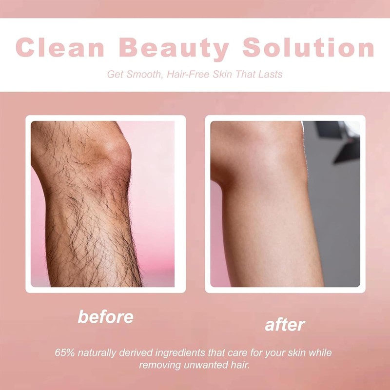 Hair Removal Cream, Gentle Formula with Vitamin E & Vitamin