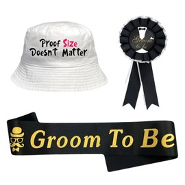 ZPSCXQ 2Pcs Stag Do Accessories Men, Comfortable Cotton Stag Do Outfit for Wedding Pranks, Themed Photography, Holiday Gatherings