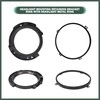 Phamyor 7 Inch Round Headlight Mounting Retaining Bracket Ring with