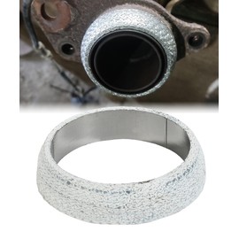 bylikeho Car Exhaust Manifold Gasket,Car Accessories 2.5inch Donut Gasket,Automotive Exhaust Flange Gasket Seal Ring to Prevent Leaking Between Exhaust Pipe and Exhaust Manifold(2.5")