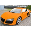 12"x60" (1FTx5FT) Matte Flat Orange Vinyl Wrap Auto Car Sticker