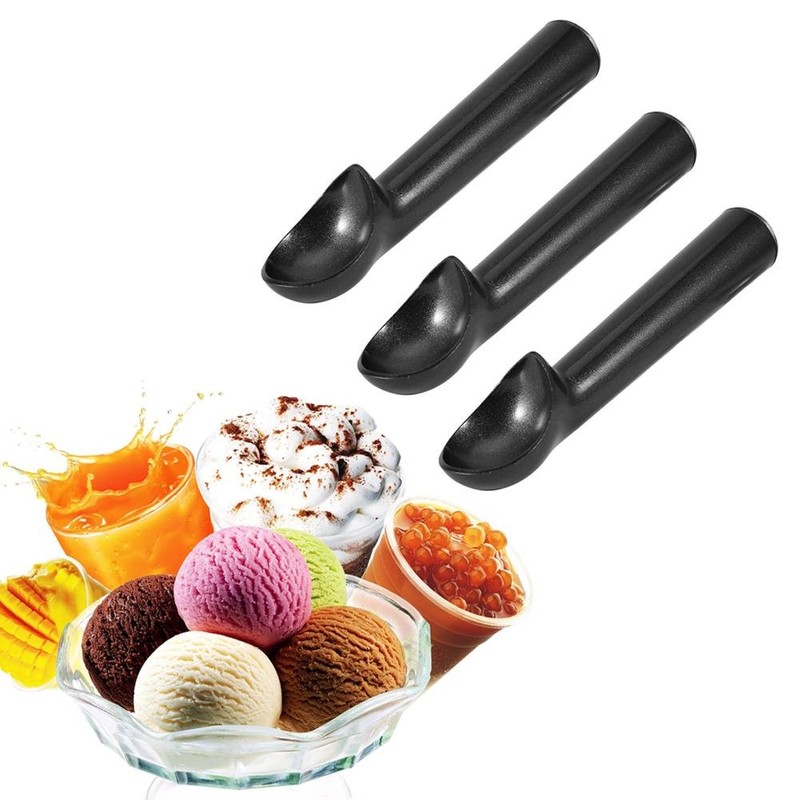 Ice Cream Scoop, 2Pcs Metal Non-stick Anti-feeze Ice Cream Scoop