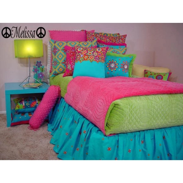 Oracal GIRLS NAME PEACE SIGNS Fancy Wall Decal Sticker 24"