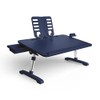 Limitless TotalDesk Portable Workstation and Lap Desk with Adjustable Height