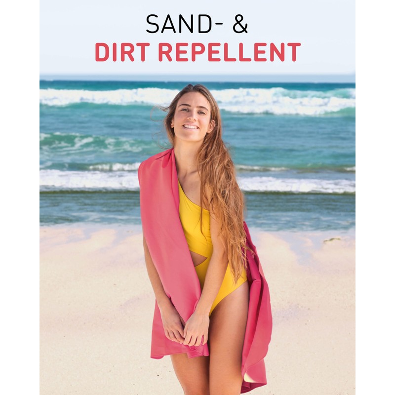 Fit-Flip Swimming towel - fast drying microfibre beach towel -