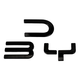 2024 BYD Shark 6 Special car Logo Protection Cover (Matte Black Front Logo) | Original Factory Precise Matching ABS Scratch-Resistant Material | BYD Shark 6 Logo Decoration Modification Accessories