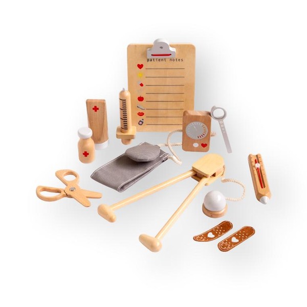 Make Me Iconic Iconic Toy - Wooden Doctor Kit