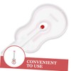 Kisangel 4pcs Thermometer for Indoor Use Durable Temperature Gauge for