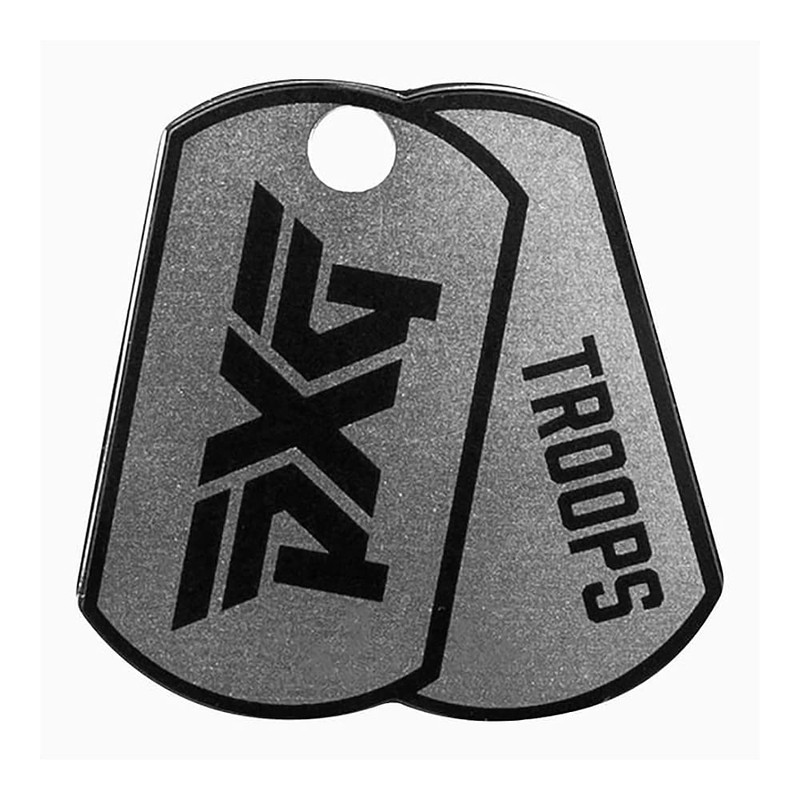 PXG PXG Troops Dog Tag Ball Marker A-UAC22-FM Black