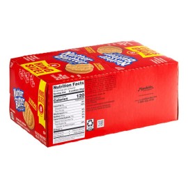 Nutter Butter Nabisco Nutter Butter King Size Cookie Pack 8-Count (3.5 oz.) - 10/Case - one 10/Case box