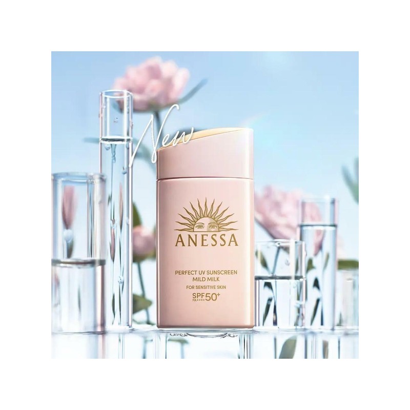Anessa 아넷사 퍼펙트 UV 선스크린 마일드 밀크 NA 60ml Anessa
