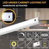 LED Hand Wave Motion Sensor Under Cabinet Lighting Plug In