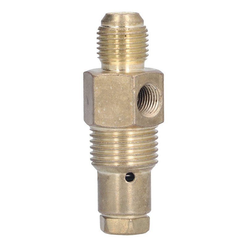 Air Compressor Check Valve, Tube Connector Metal Straight 1 Way