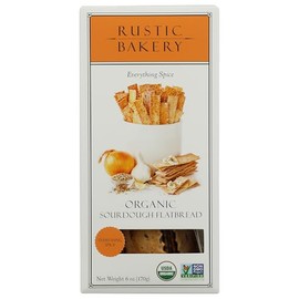 RUSTIC BAKERY Organic Everything Spice Sourdough Flatbread, 6 OZ