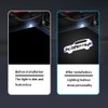 2 Pcs Car Door Logo Lights Compatible for LX570 2010-present;