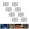 50Pcs Reflector Target Sticker Self Adhesive Reflective Tape for Total
