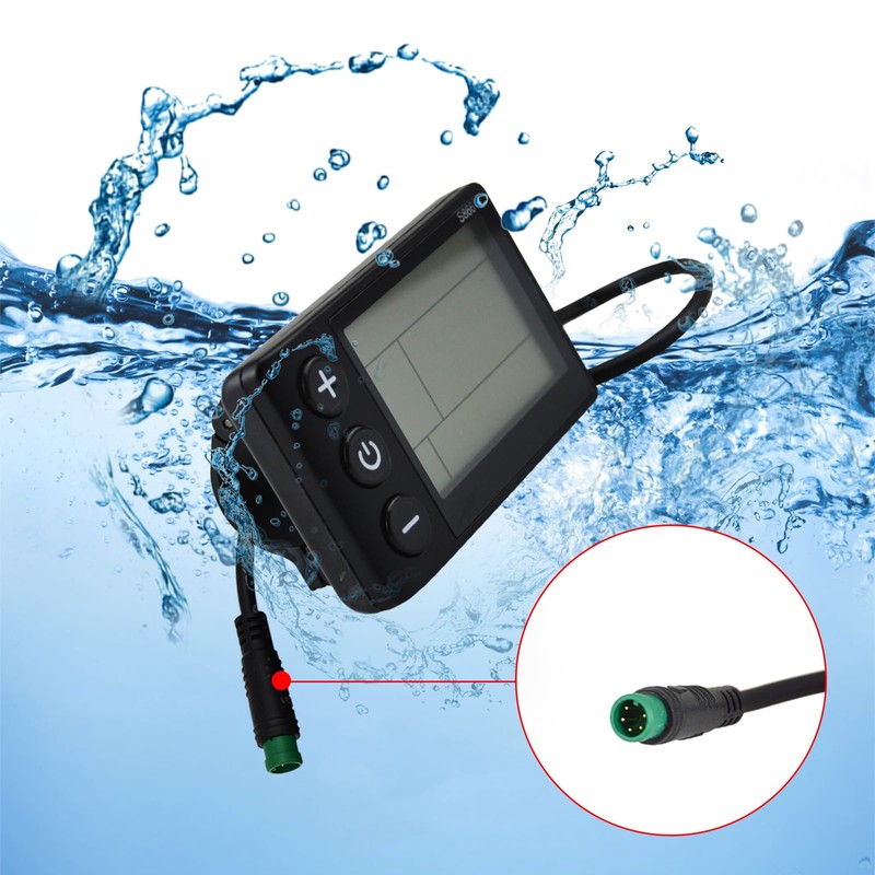 Electric Bicycle S866 LCD Display, Electric E Bike Display Meter