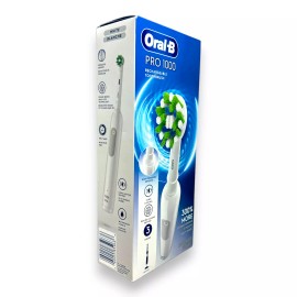Oral-B Pro 1000 Rechargeable Toothbrush Handle Charger, Brush -White- New In Box