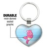 Care Bears: Unlock the Magic Cheer Bear Keychain Heart Love