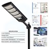 Solar Street Lights Outdoor Waterproof, LED Dusk to Dawn Solar