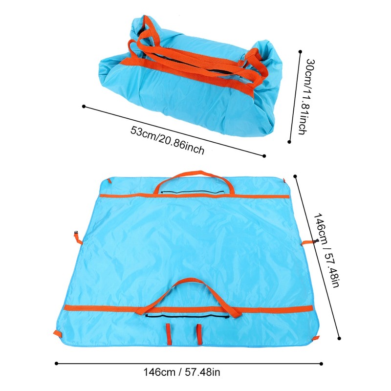 Multifunction Waterpoof Travel Storage Bag Picnic Blanket Camping Pad Beach