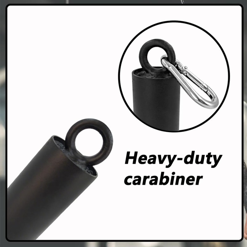 LOOEEL Weight Loading Pin with Heavy-Duty Hook and Loop,Suitable for