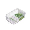 Iwasaki Industrial IR07402 Micro Clear Food Case, Medium, Natural