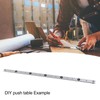 Miter Bar Slider Table Saw Gauge Rod Aluminum 650mm Universal
