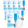 DERMAL Korea 10 Mascarillas White Collagen con Colágeno y Péptidos