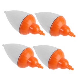 Sosoport 1 Set Fishing Floats Durable Abs Round Buoy Tackle White Color for Fishing Lovers Keeps Bait Clean for Anglers