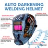 Welding Helmet Auto Darkening : BESTCLUB True Color Solar Powered