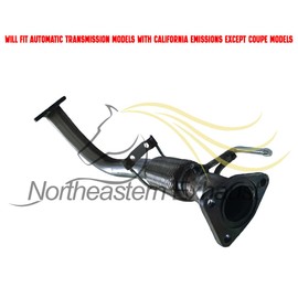 Northeastern Exhaust | Direct Fit Stainless Steel Exhaust Front Flex Pipe Compatible with Honda Accord 1998-2002 2.3L - Include Gaskets