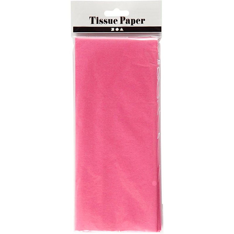 Creativ Carta velina, rosa, taglia unica