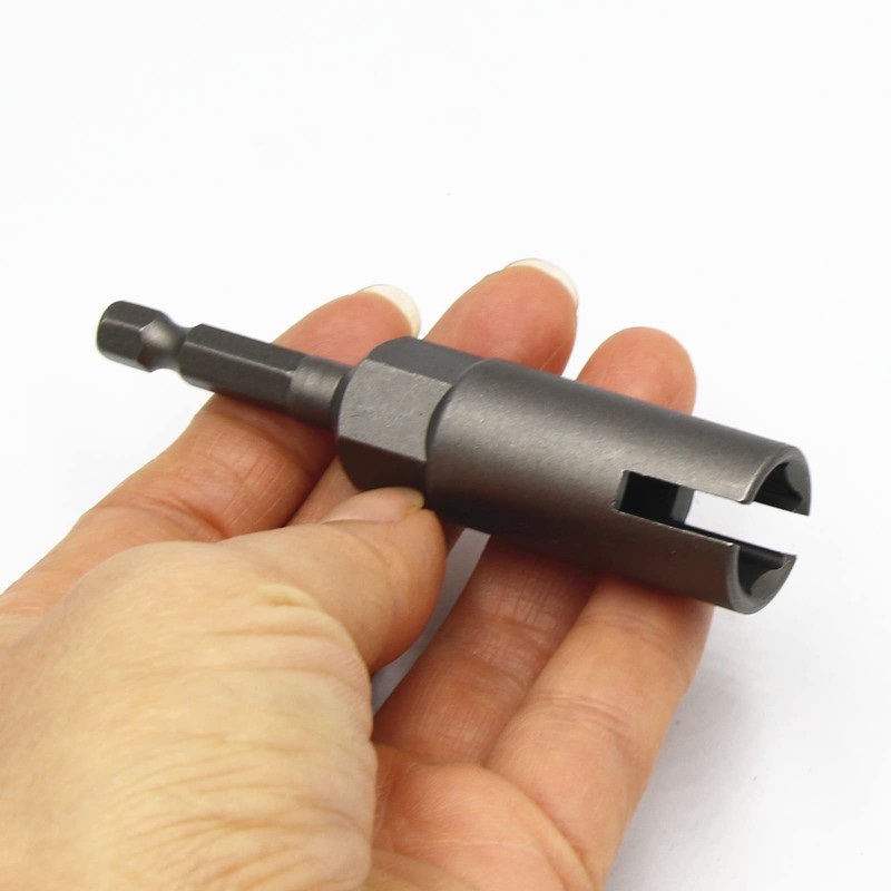 1PCS Deep Power Wing Nut Driver, 1/4" Hex Shank Slot