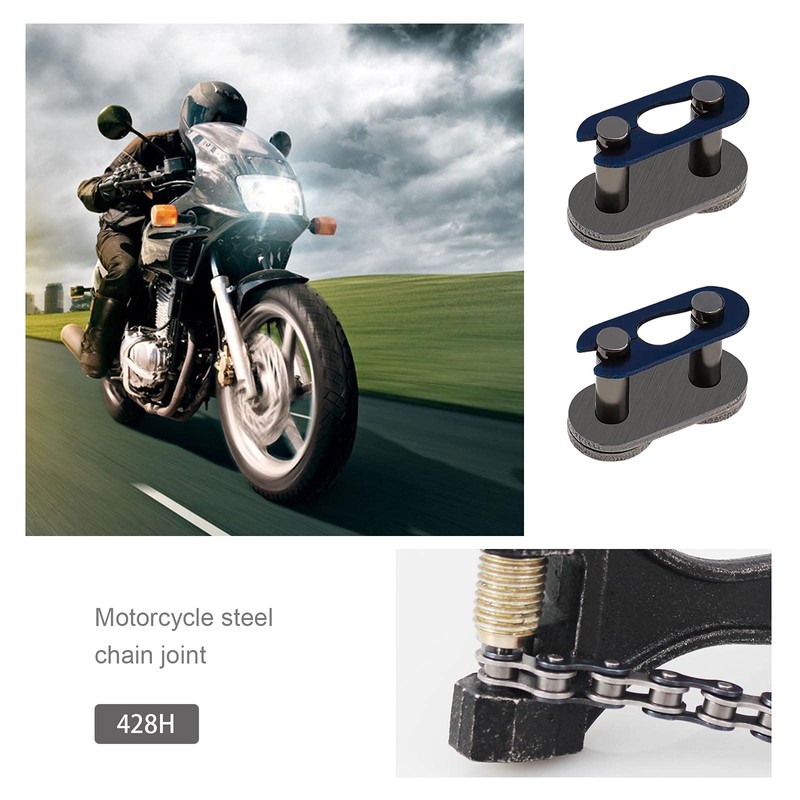 EMSea 10pcs Steel Connecting Master Connect Chain Link Split Clip