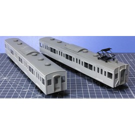Micro Ace HK-2-001 1/80 (HO Scale) 103 Series New Air Conditioning Car Intermediate Vehicle for Expansion 2-Car Set Plastic Model