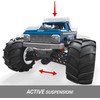 MEGA Hot Wheels Collectible Monster Truck Building Toy for Adults