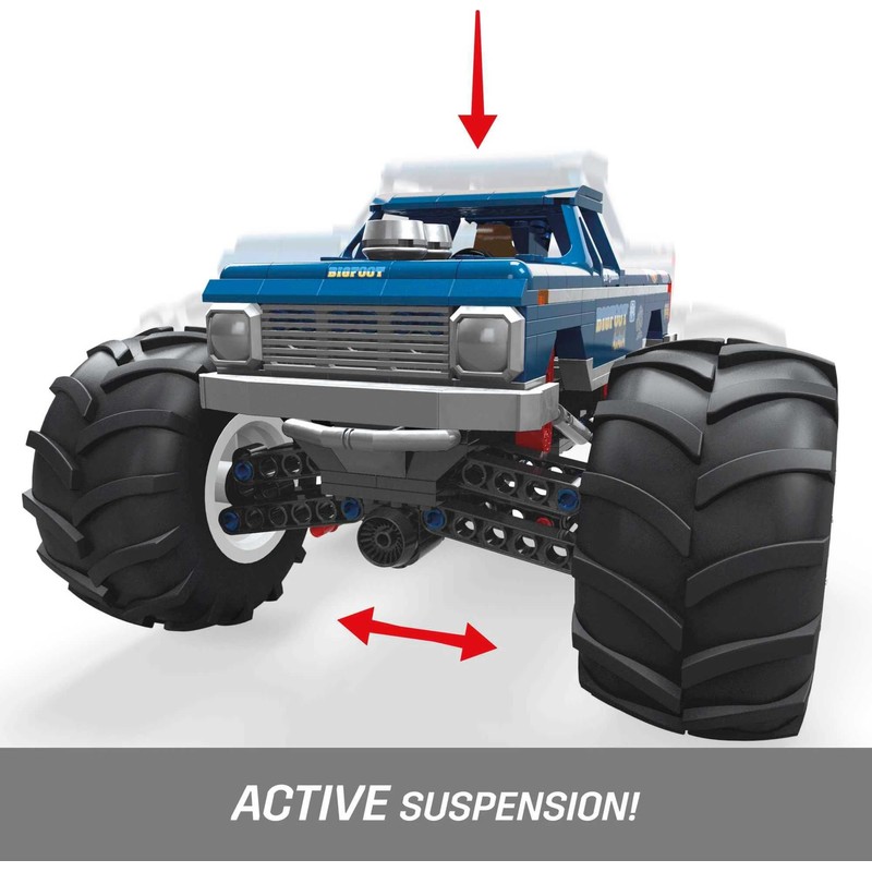 MEGA Hot Wheels Collectible Monster Truck Building Toy for Adults