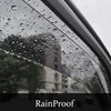 Puermto 94550 Side Window Visor Wind Deflector, 4pcs Out-Channel Rain
