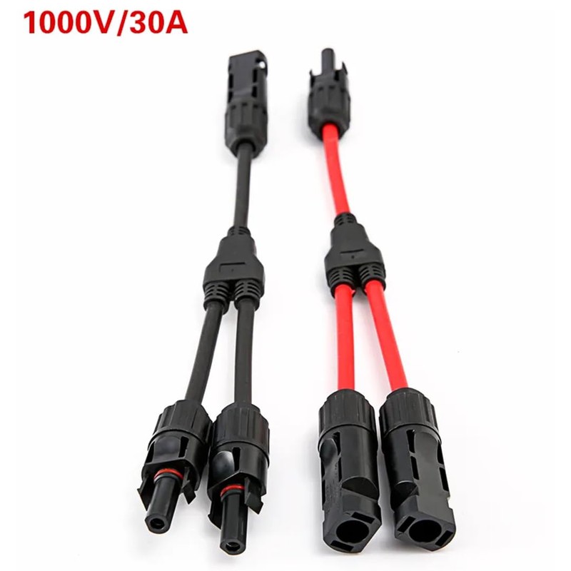 CNCTWO MC4 Parallel Distribution Cable Y-Type MMF + FFM 1