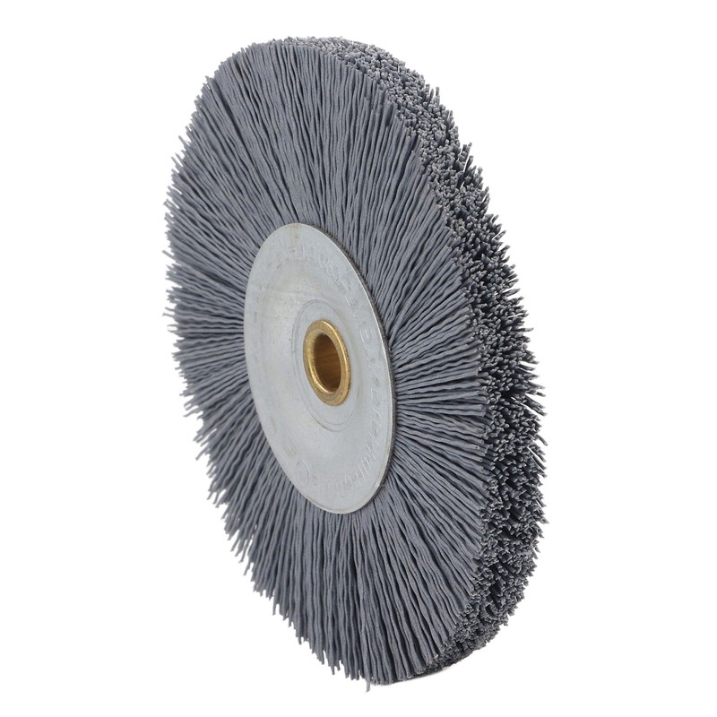 Key Machine Deburring Brush 120mm OD 10mm ID 15mm Thick