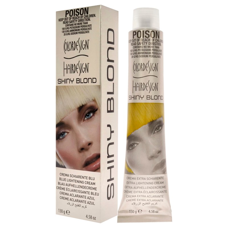 ColorDesign Lightener Shiny Blonde Cream Lightener Unisex 17.6 oz