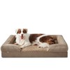 INVENHO Orthopedic Large Dog Bed, Washable Waterproof, Egg-Crate Foam Dog