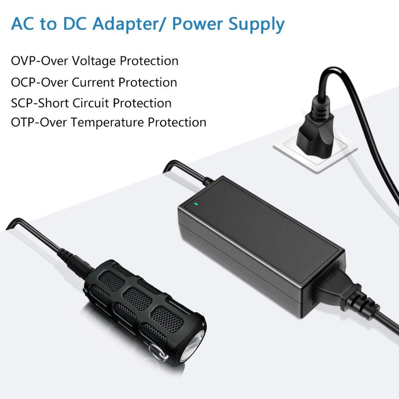SHNITPWR 12V 3A 36W AC DC Power Supply Adapter 100V~240V